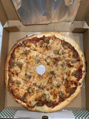 Large Sausage Pizza