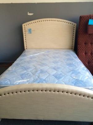 Nice Headboard & Footboard.   $600 including mattress, $200 for headboard & footboard only ;)