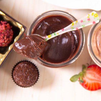 chocolate brigadeiro spread.