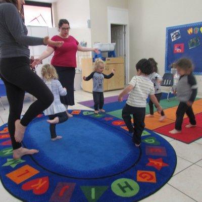 Movement Classes for Toddler Class