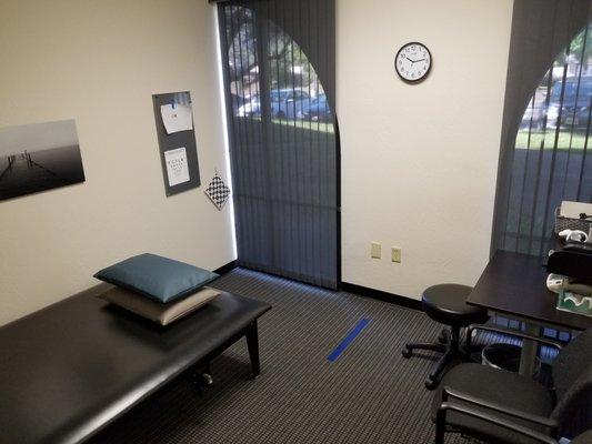 Private exam room at Vortex