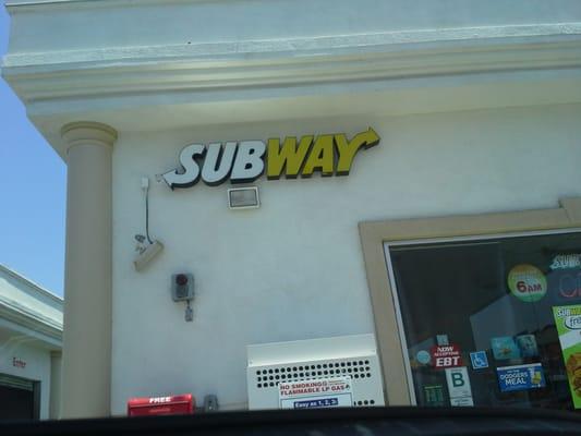 Subway located here!