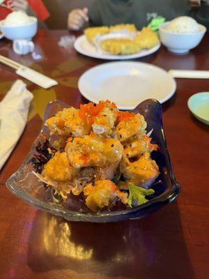 Golden Fish Tempura Appetizer