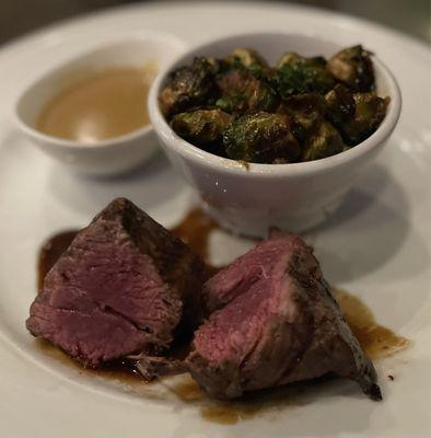 Filet with Brussels