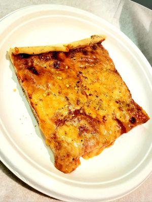 Shake Hands with Maroni's "Old Forge Style" Pizza - Saucy Crispy Tangy Yellow Cheddar Cheesy Deliciousness!!