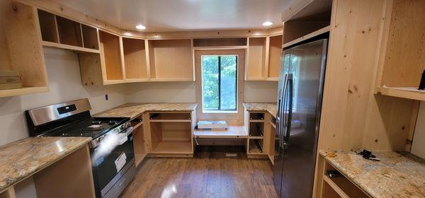 Kitchen in progress