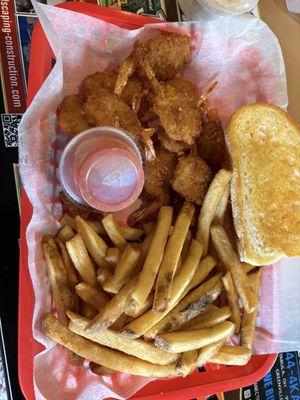 Shrimp and fries