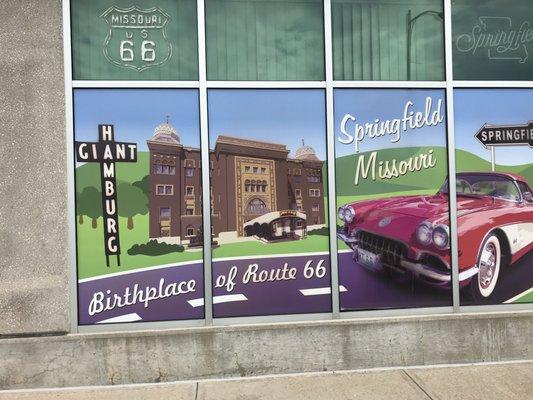 Route 66 information center, Springfield, Missouri