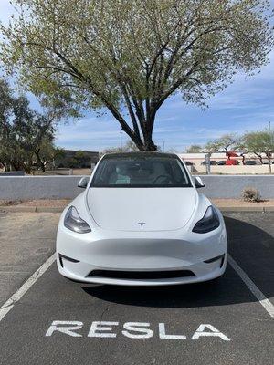 Rent a Tesla for the day.