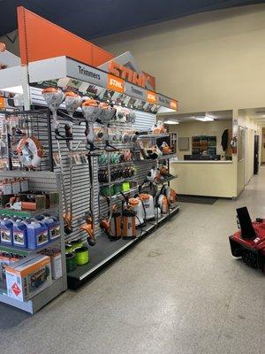 Interior Stihl Display