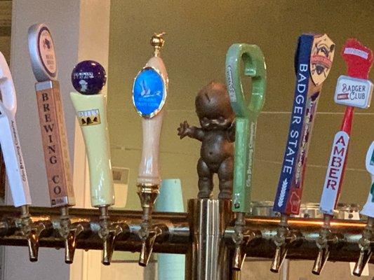 Baby on tap