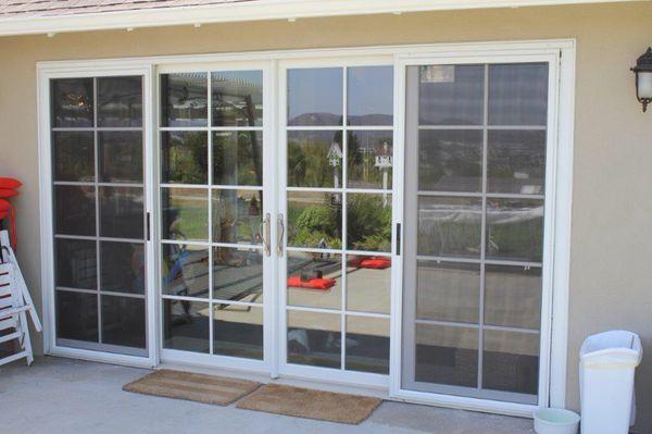 Marvin Aluminum Clad Sliding Patio Door unit