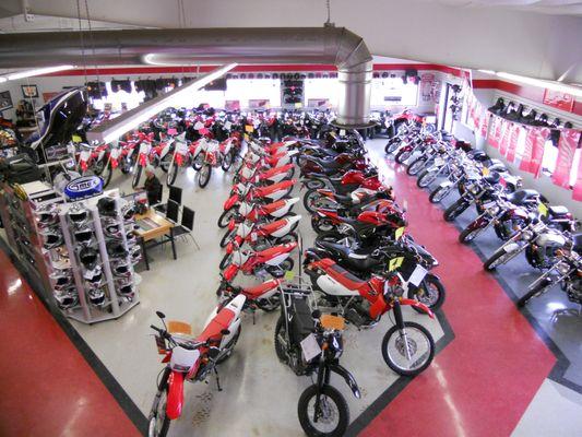 We stock a large selection of Honda Powersports and Power Equipment Products!