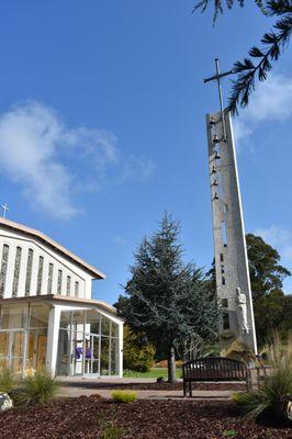 Cunningham Chapel, dedicated in 1962, is located on campus.