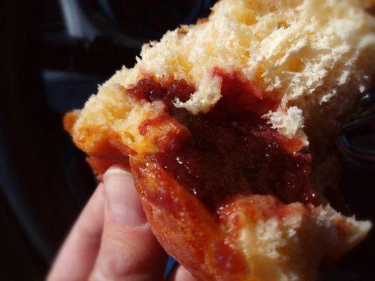 Absolutely delicious rose hip paczki.