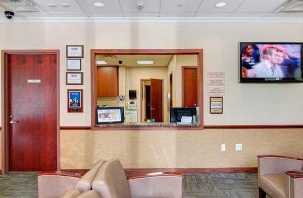 Interior of Roslyn Heights office