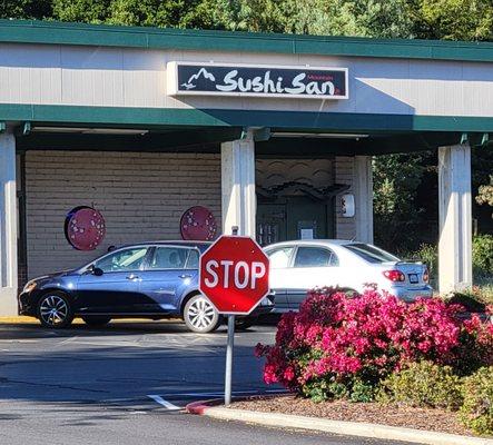 Storefront in shopping center