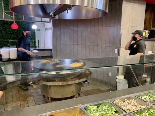 Ginormous Mongolian Barbecue Griddle