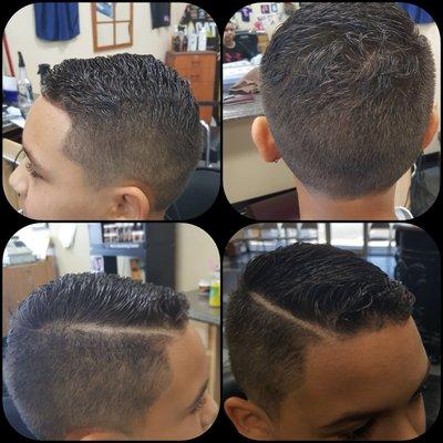 1 1/2 Fade done by Michele.