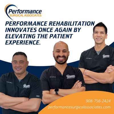 Performance Rehabilitation & Regenerative Medicine award winning orthopedic care in Somerset, NJ