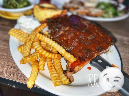 1/2 Rack of Pork Ribs