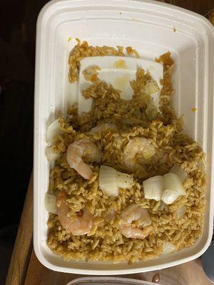 Shrimp fried rice