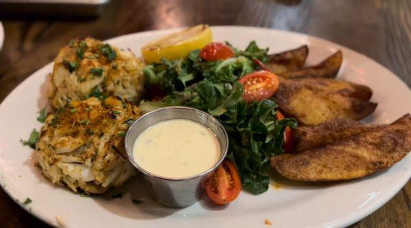 Crab Cake Platter