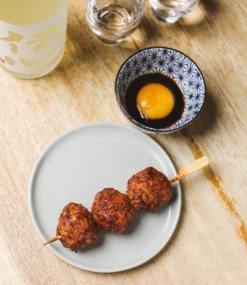 There's nothing quite like the taste of fresh, hot yakitori! Pair it with nice Japanese sake - the perfect pairing for a night out at our iz