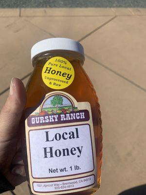 Large jar of honey for $8.99