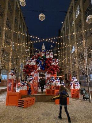 Christmas display at Japan Village