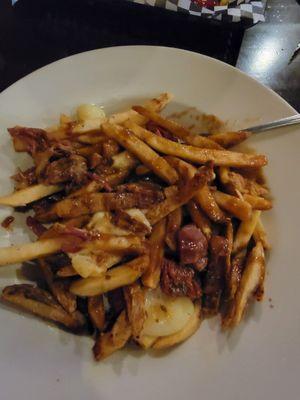 Corned beef Poutin...yum!