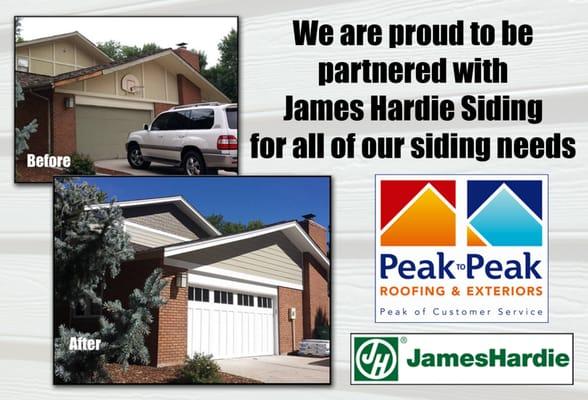 Peak to Peak Roofing & Exteriors can do a total home makeover for you!