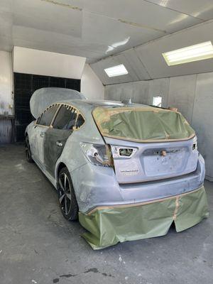 Permitted Spray Booth