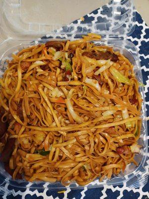 Chinese BBQ pork lo mein, $4.99.