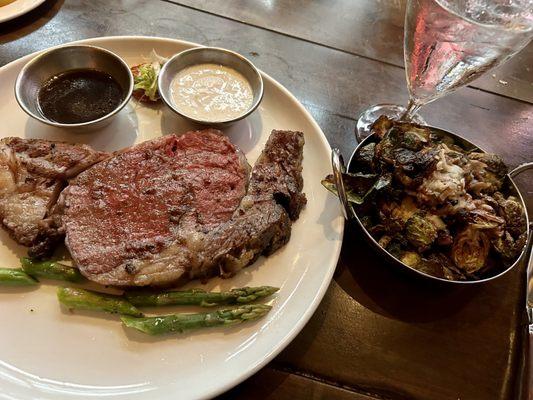 Prime Rib, Brussel Sprouts