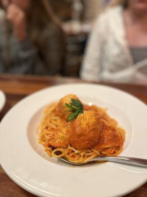 Spaghetti Meatballs