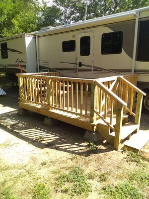 8x10 motor home deck