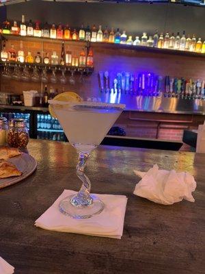 Lemon drop martini