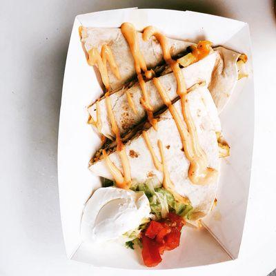 Thai Chicken Quesadilla