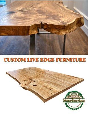 Custom Live Edge Furniture