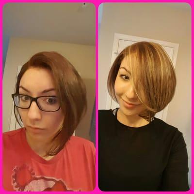 Before and after by Manuela!