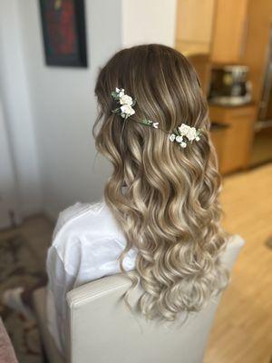 Bridal hair