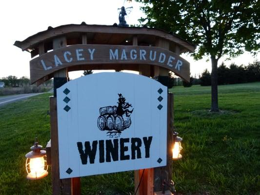 Entrance to Lacey Magruder