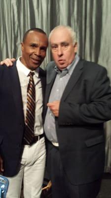 Criminal defense lawyer Michael Marley and ring great Sugar Ray Leonard