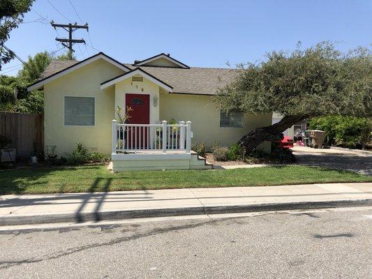 House wash for a home in Camarillo.