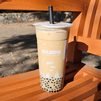 tieguanyin milk tea with pearls