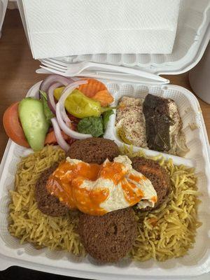 Vegan Falafel Plate