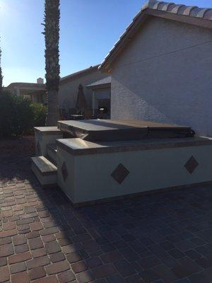 Satisfied 100 percent with Desert Hot Tubs c/o Shayne in Tolleson Az off Mx Dowell Lu and Billy