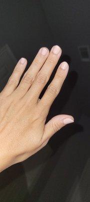 Gel color 595/velvet by Nicki (sp?)