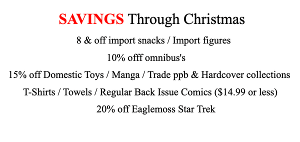 Christmas Savings!